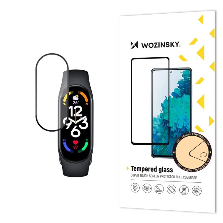 Wozinsky Full Glue Full Face Tempered Glass για το Xiaomi Mi Band 7 1τμχ