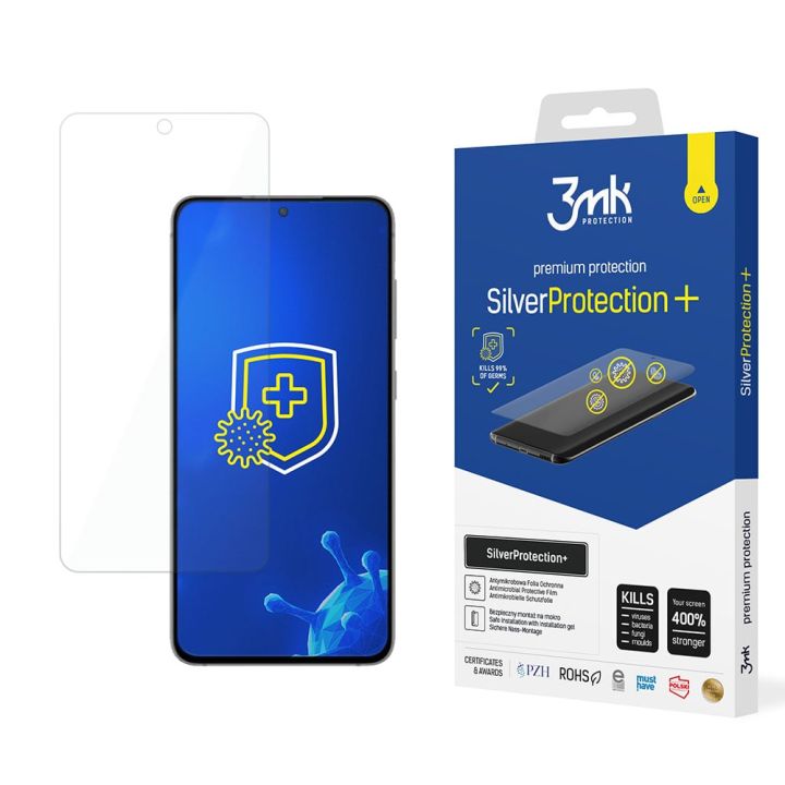 3MK SilverProtection+ Antibacterial Screen Protector (Galaxy S21 FE 5G)