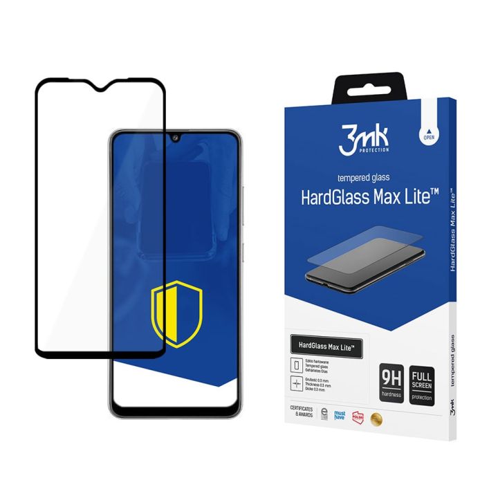 3MK HardlGlass Max Lite Full Face Tempered Glass (Galaxy A32 4G)