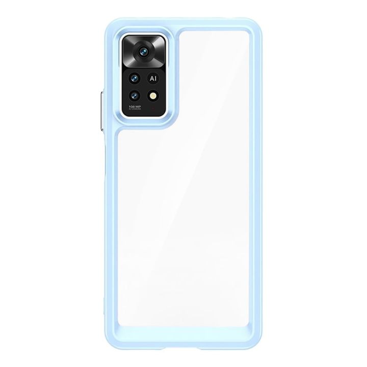 Hurtel Outer Space Back Cover Πλαστικό / Σιλικόνης Μπλε (Poco M4 Pro)