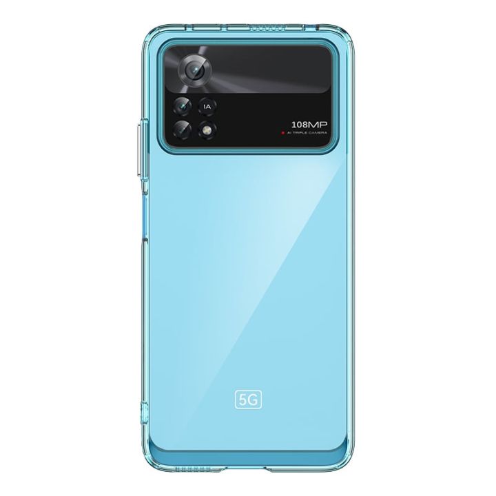 Hurtel Outer Space Back Cover Πλαστικό / Σιλικόνης Μπλε (Poco X4 Pro 5G)