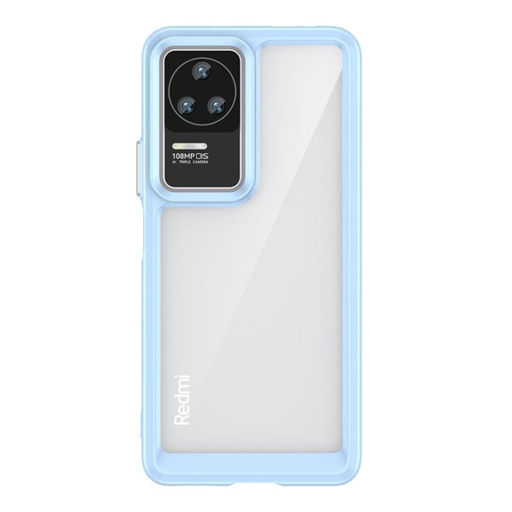 Hurtel Outer Space Back Cover Πλαστικό / Σιλικόνης Μπλε (Poco F4 5G)