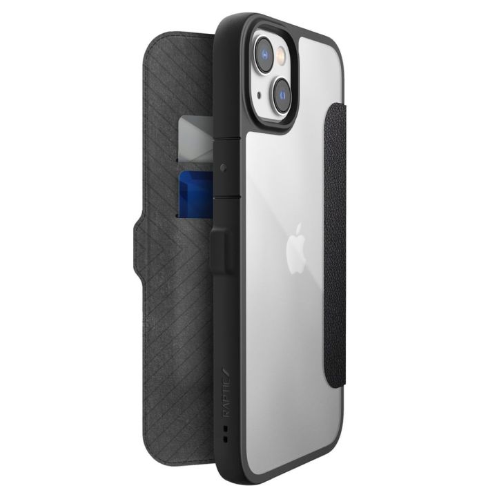 X-Doria Raptic Urban Folio Book Δερματίνης Μαύρο (iPhone 14 Plus)