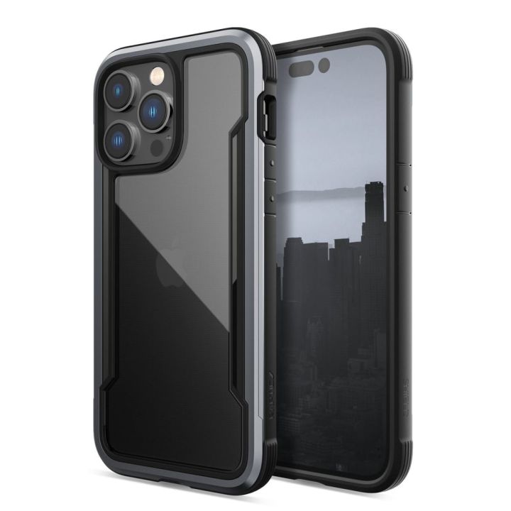 Raptic Shield Back Cover Πλαστικό Μαύρο (iPhone 14 Pro Max)