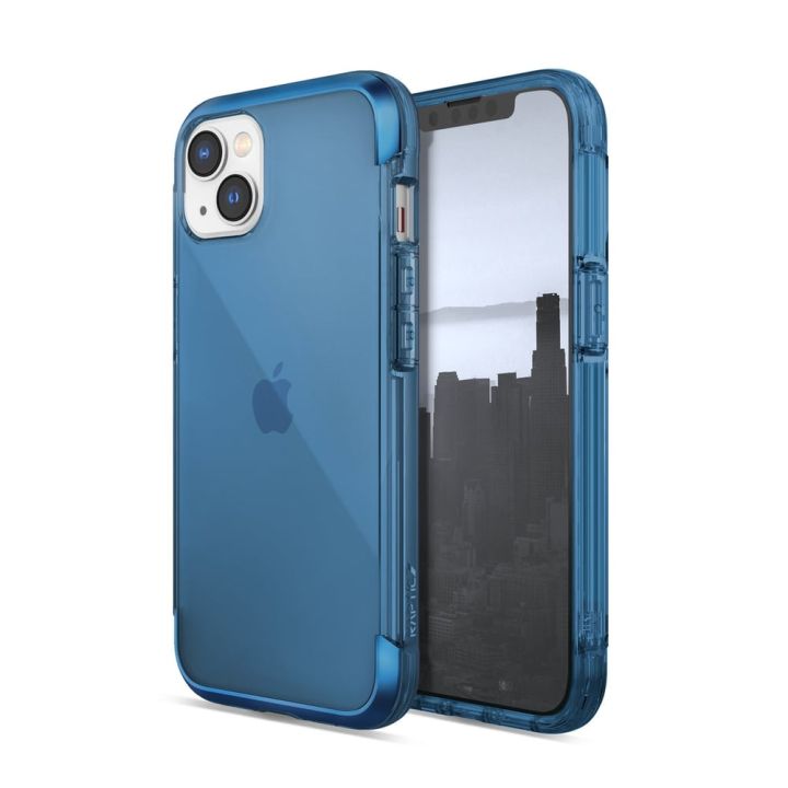 Raptic X-Doria Air Back Cover Πλαστικό / Σιλικόνης Μπλε (iPhone 14)