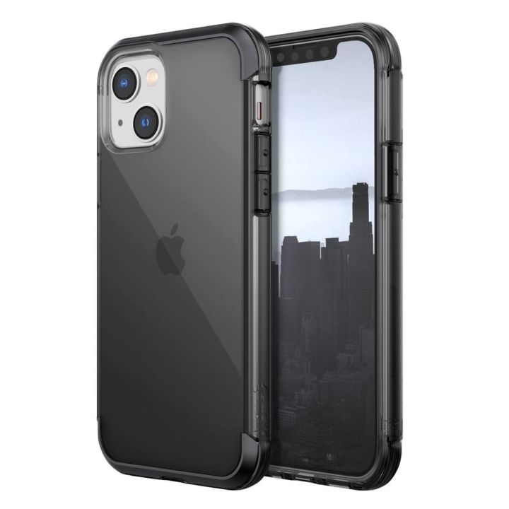 Raptic X-Doria Air Back Cover Πλαστικό / Σιλικόνης Γκρι (iPhone 14 Plus)