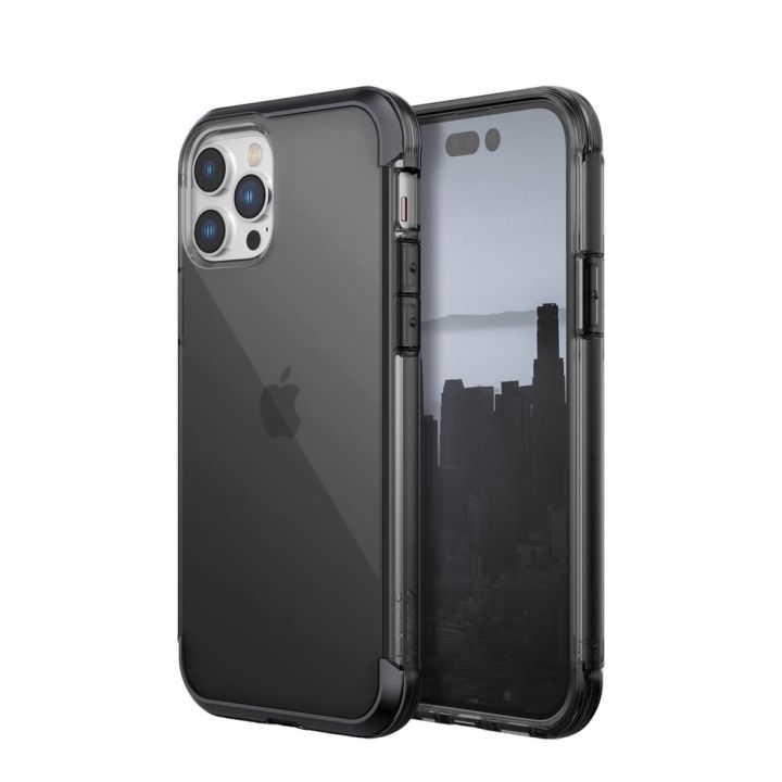 Raptic X-Doria Air Back Cover Πλαστικό / Σιλικόνης Γκρι (iPhone 14 Pro)