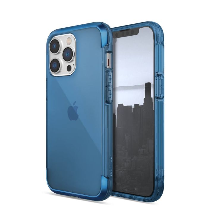 Raptic X-Doria Air Back Cover Πλαστικό / Σιλικόνης Μπλε (iPhone 14 Pro Max)