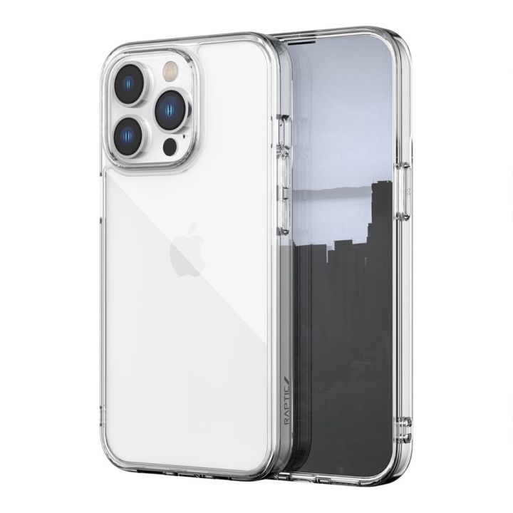 Raptic X-Doria Clearvue Back Cover Σιλικόνης Διάφανο (iPhone 14 Pro Max)