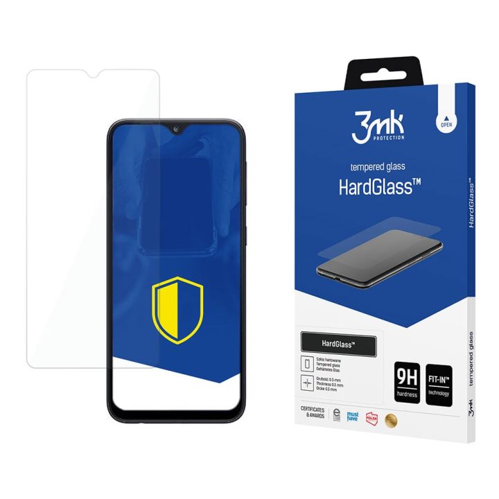 3MK HardGlass Full Face Tempered Glass (Galaxy A10)