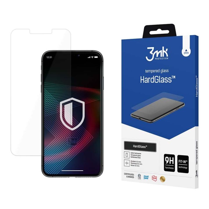 3MK HardGlass 2.5D 0.3mm Screen Protector (Apple iPhone 13, Apple iPhone 13 Pro)