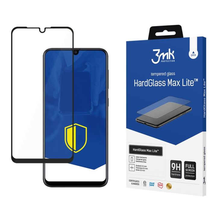 3MK HG Max Lite Full Face Tempered Glass (Galaxy A10)