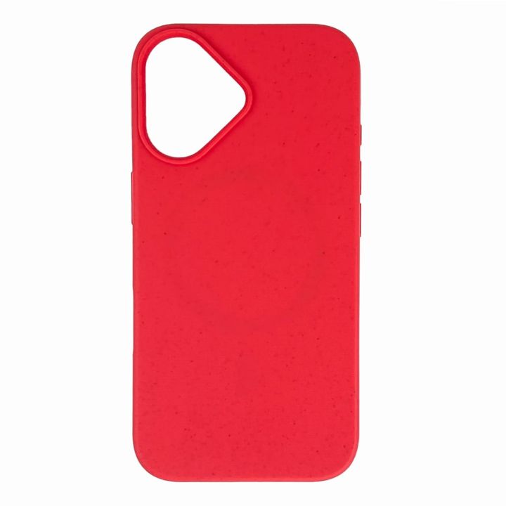 Hurtel Back Cover Σιλικόνης Κόκκινο (iPhone 16)