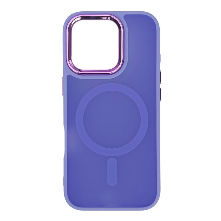 Magnetic Collection Magsafe Case Iphone 16 Pro Max Purple
