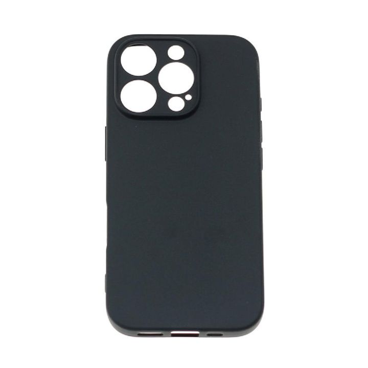 Soft Case Compatible Iphone 16 Pro Black