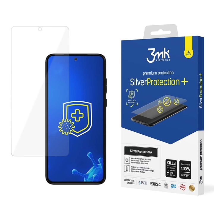 3MK Silver Protect+ Antibacterial Tempered Glass (Motorola Edge 30 Neo)