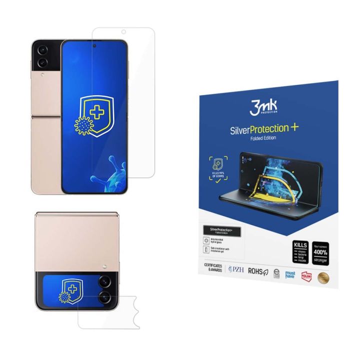 3MK SilverProtection+ Antibacterial Screen Protector (Galaxy Z Flip4)