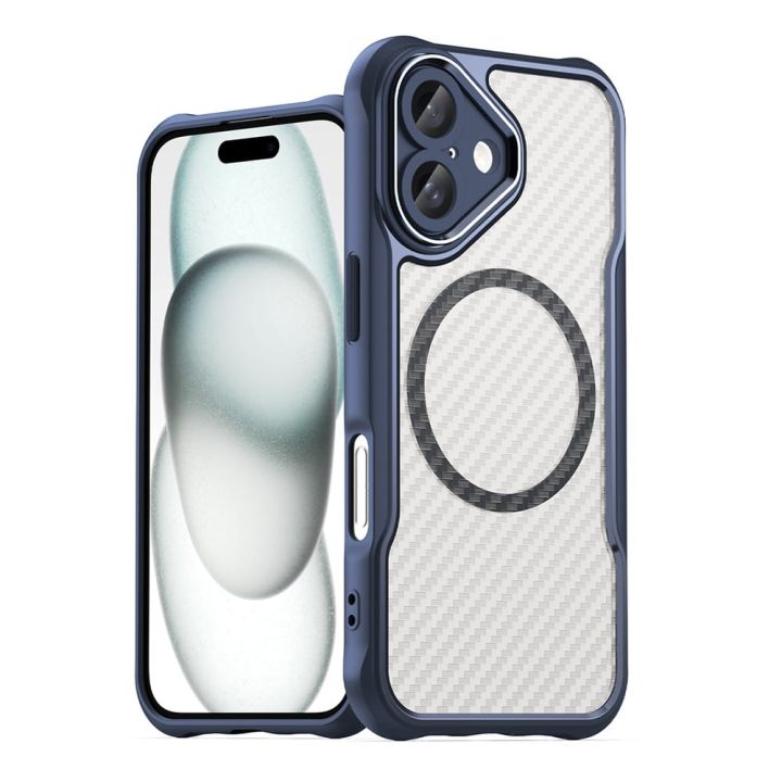 Hurtel Back Cover Σιλικόνης Μπλε (iPhone 16 Plus)