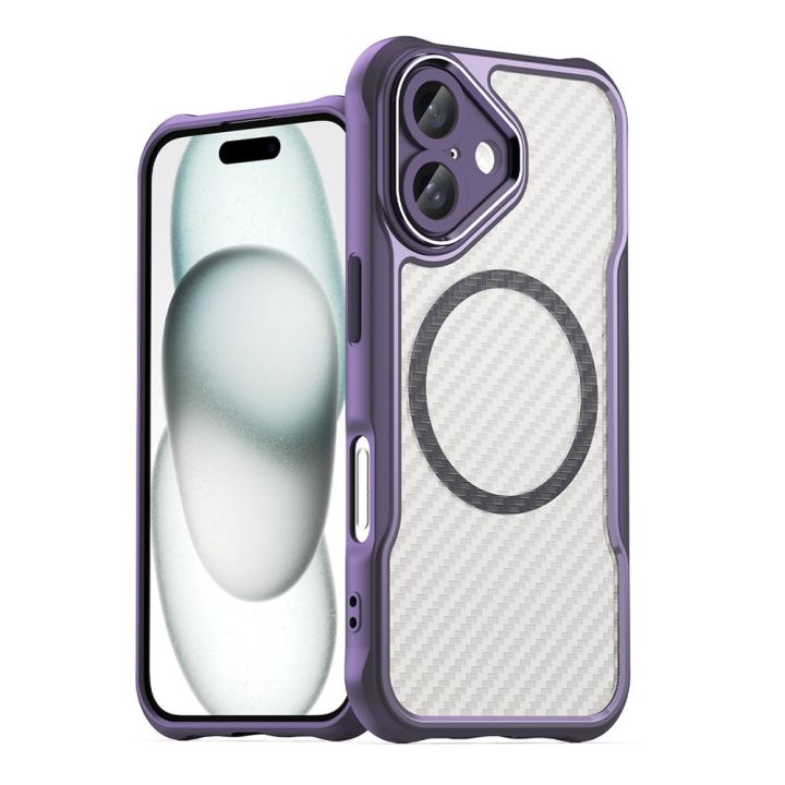 Hurtel Back Cover Σιλικόνης Μωβ (iPhone 16 Plus)
