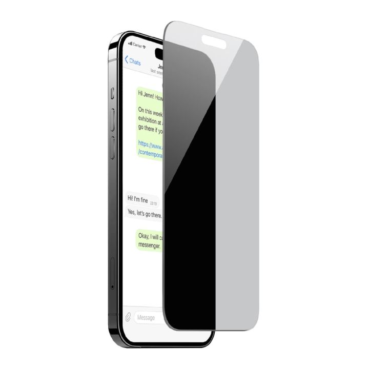 Puro Tempered Glass Puro Privacy Tempered Glass Iphone 16/iphone 15