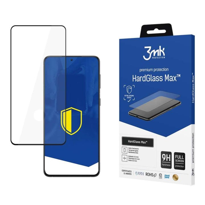 3MK Hardglass Max Full Face Tempered Glass (Galaxy S21+ 5G)