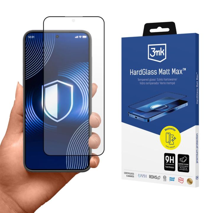 3MK Hardglass Ματ Full Face Tempered Glass (Galaxy S24+)