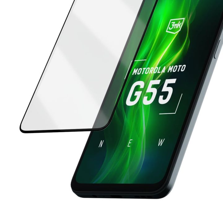 Motorola Moto G55 5g 3mk Hardglass Max Lite Black
