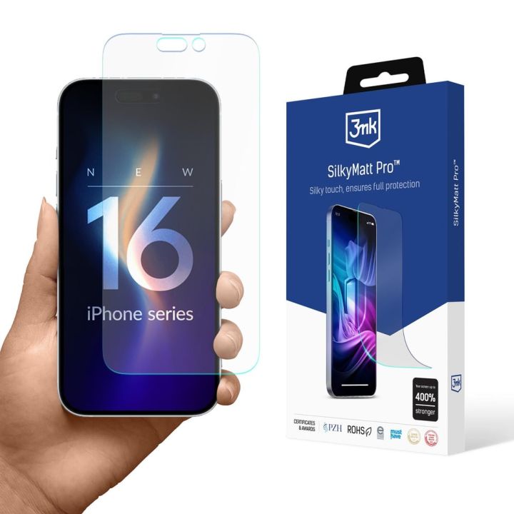 3MK Ματ Screen Protector (Apple iPhone 16 Pro Max)