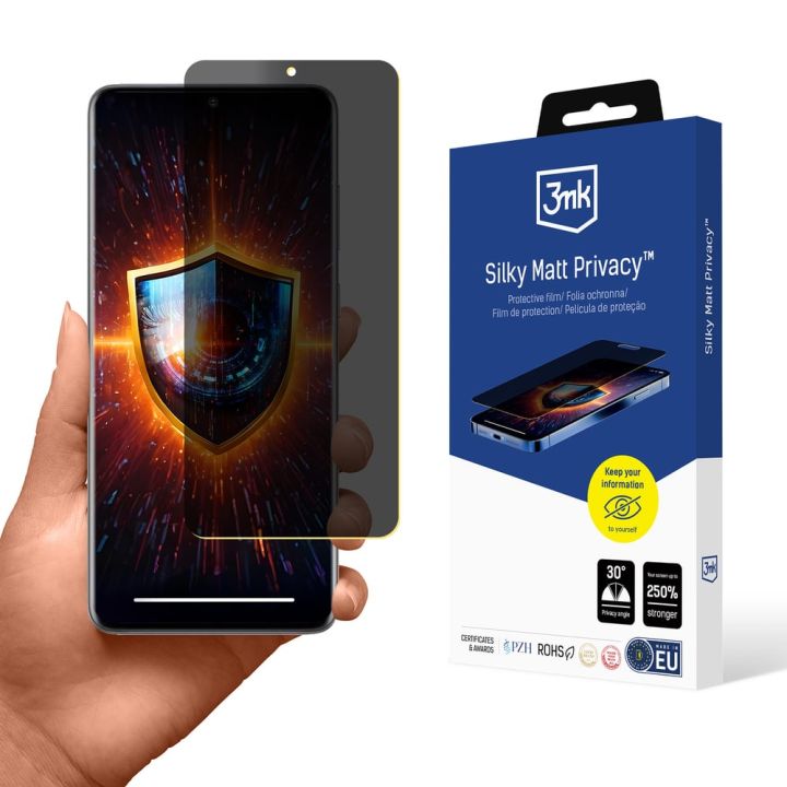 3MK Silky Privacy Ματ Screen Protector (Galaxy S20+)