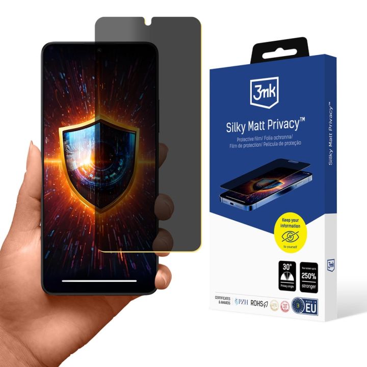 3MK Silky Privacy Ματ Screen Protector (Poco X6 Pro)