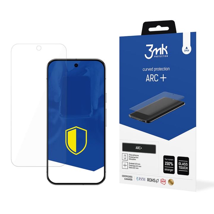 3MK Arc+ 0.17mm Screen Protector (Google Pixel 9 Pro XL / Pixel 10 Pro XL)