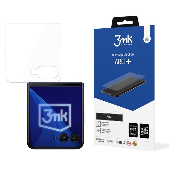 3MK Arc+ 0.17mm Screen Protector (Motorola Razr 50 Ultra, 3mk)
