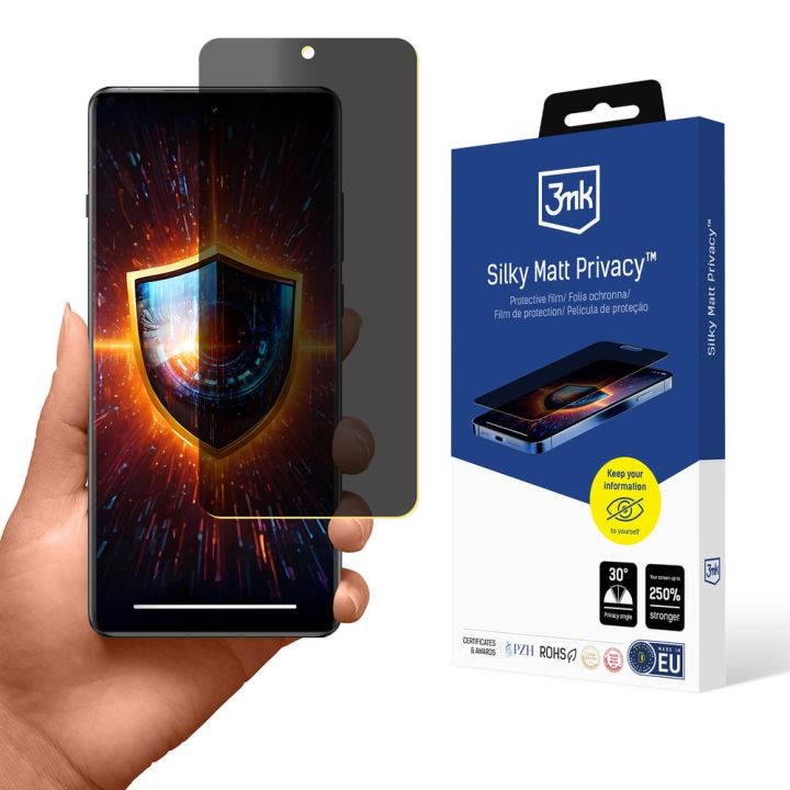 3MK Silky Privacy Ματ Screen Protector (OnePlus 12)