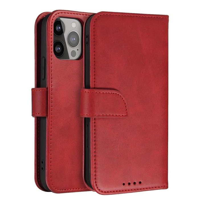Hurtel Magnet Book Σιλικόνης Κόκκινο (Galaxy S25+)