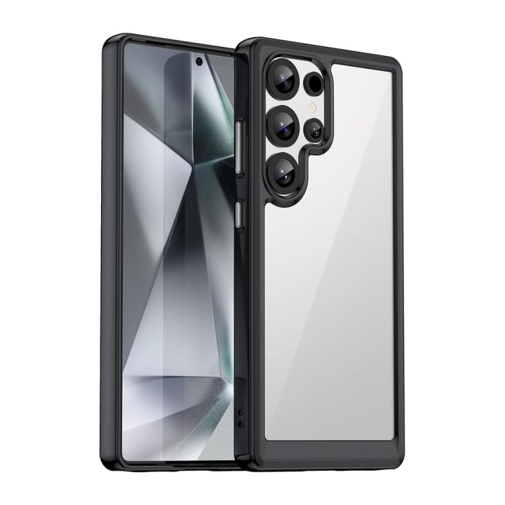Hurtel Outer Space Back Cover Σιλικόνης / Πλαστικό Μαύρο (Galaxy S25 Ultra)