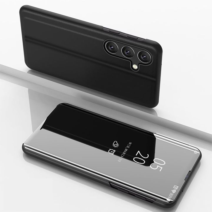 Hurtel Book Μαύρο (Galaxy S24 FE)