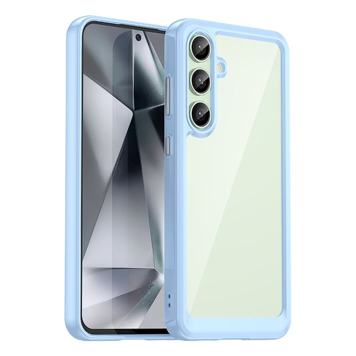 Hurtel Outer Space Back Cover Σιλικόνης / Πλαστικό Μπλε (Galaxy S24 FE)