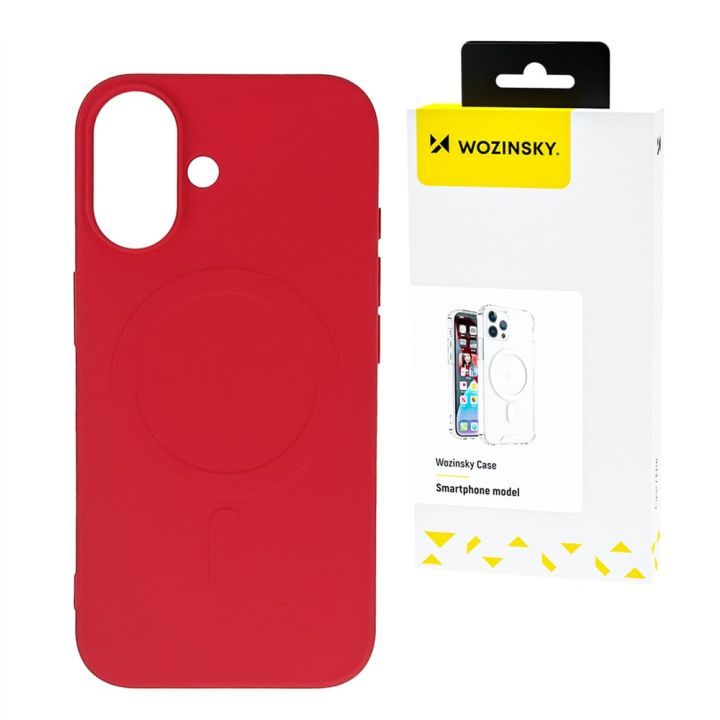 Wozinsky Liquid Back Cover Σιλικόνης Κόκκινο (Galaxy S25+)