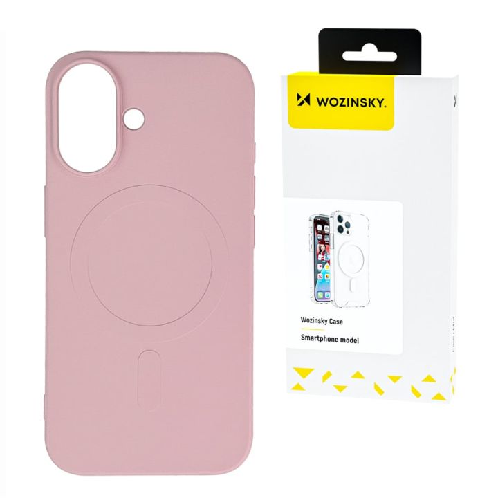 Wozinsky Liquid Back Cover Σιλικόνης Ροζ (Galaxy S25+)