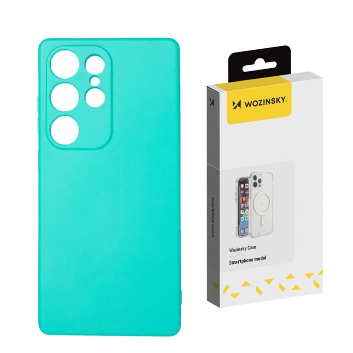 Wozinsky Silicone Back Cover Σιλικόνης / Πλαστικό Πράσινο (Galaxy S25+)