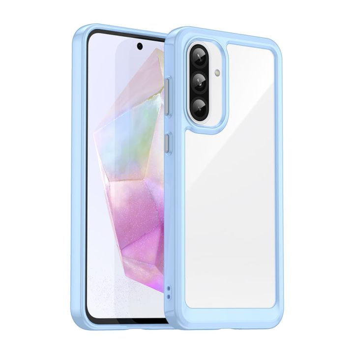 Hurtel Back Cover Σιλικόνης / Πλαστικό Μπλε (Samsung Galaxy A56)