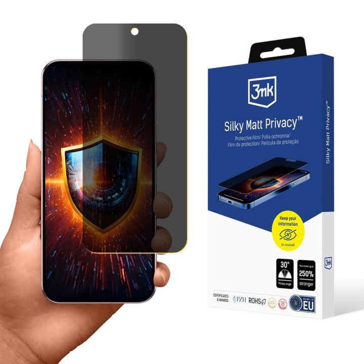3MK Privacy Ματ Screen Protector (Google Pixel 9 Pro XL / Pixel 10 Pro XL)