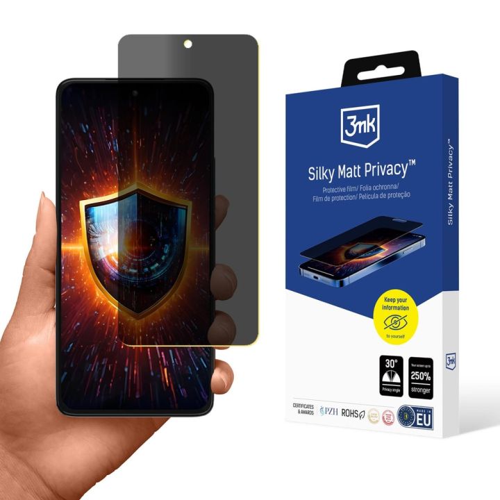 3MK Privacy Ματ Screen Protector (Motorola Edge 30 - 3mk)