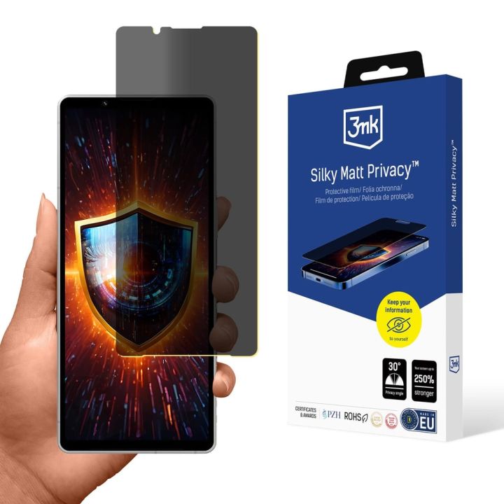 3MK Privacy Ματ Screen Protector (Xperia 5 V)