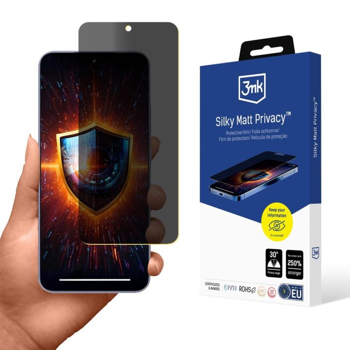 3MK Privacy Ματ Screen Protector (Xiaomi 15, 3mk)