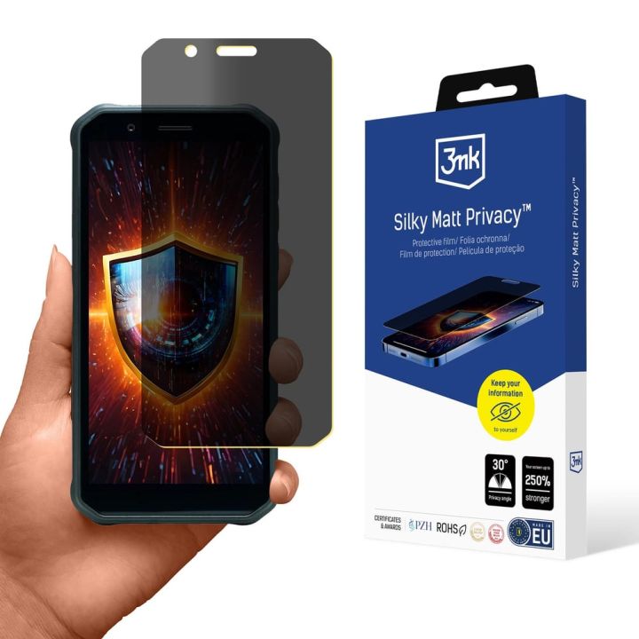 3MK Privacy Ματ Screen Protector (MyPhone Hammer Energy X)