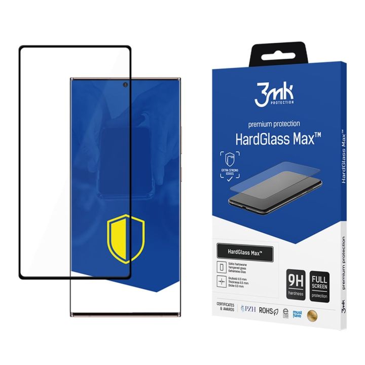 3MK Hard Glass Max Full Face Tempered Glass (Galaxy Note 20 Ultra)