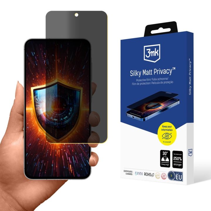 3MK Silky Matt Privacy Privacy Ματ Screen Protector (Samsung Galaxy A36 5G - 3mk)