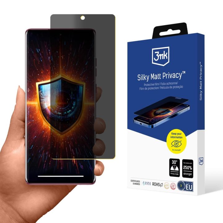 3MK Privacy Ματ Screen Protector (Motorola Edge 50 Fusion)