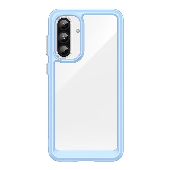 Hurtel Back Cover Σιλικόνης / Πλαστικό Μπλε (Samsung Galaxy A36, Outer Space Case)